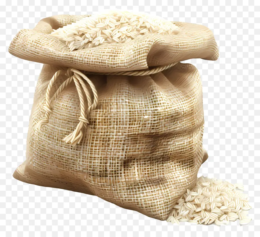 мешок риса，рис PNG