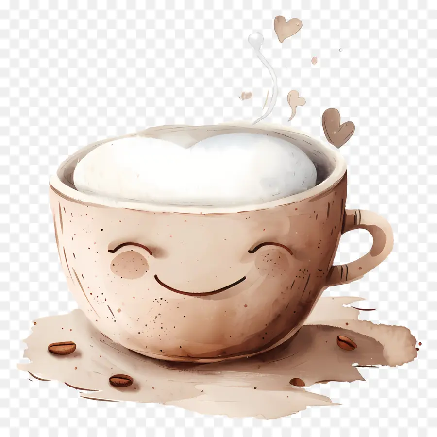 Симпатичная кофейная чашка，кофе PNG