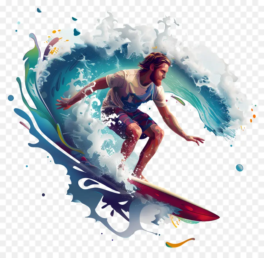 серфинг，Surfboard PNG