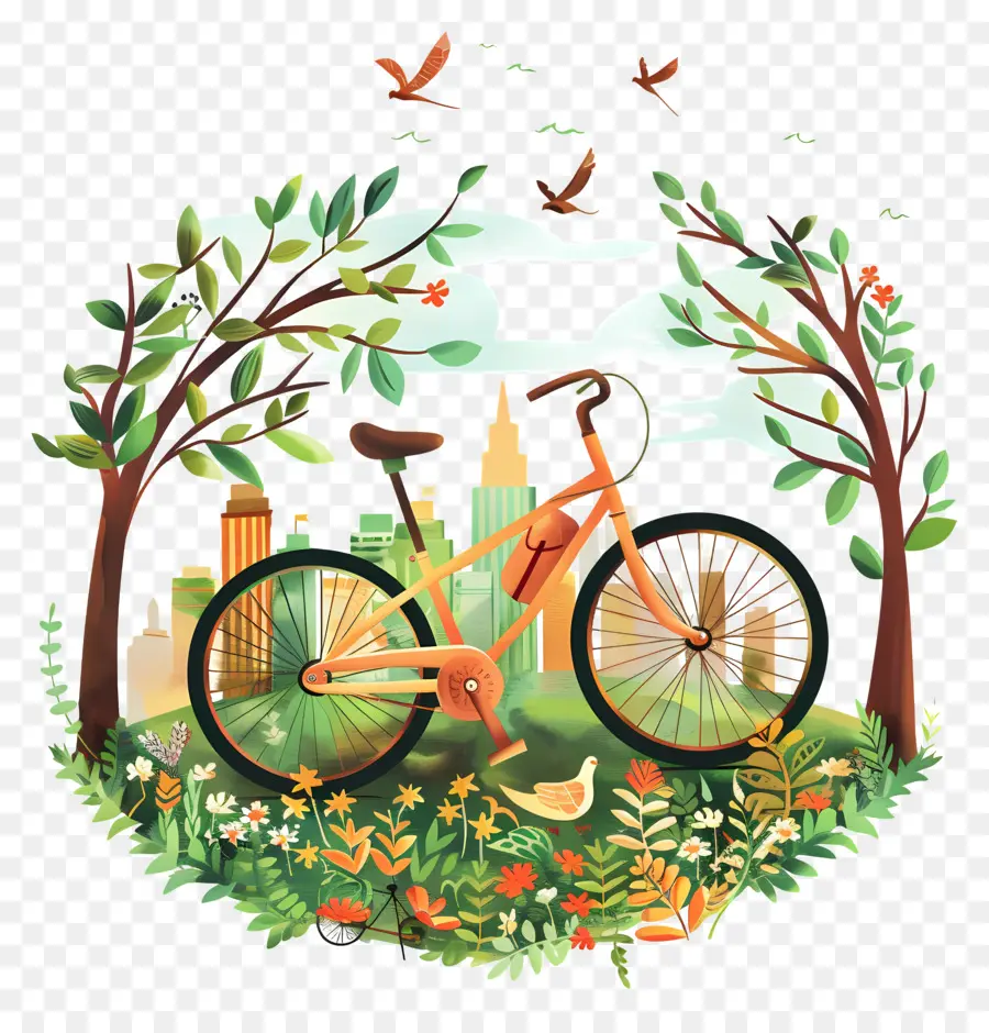 Всемирный день велосипеда，Велосипед PNG