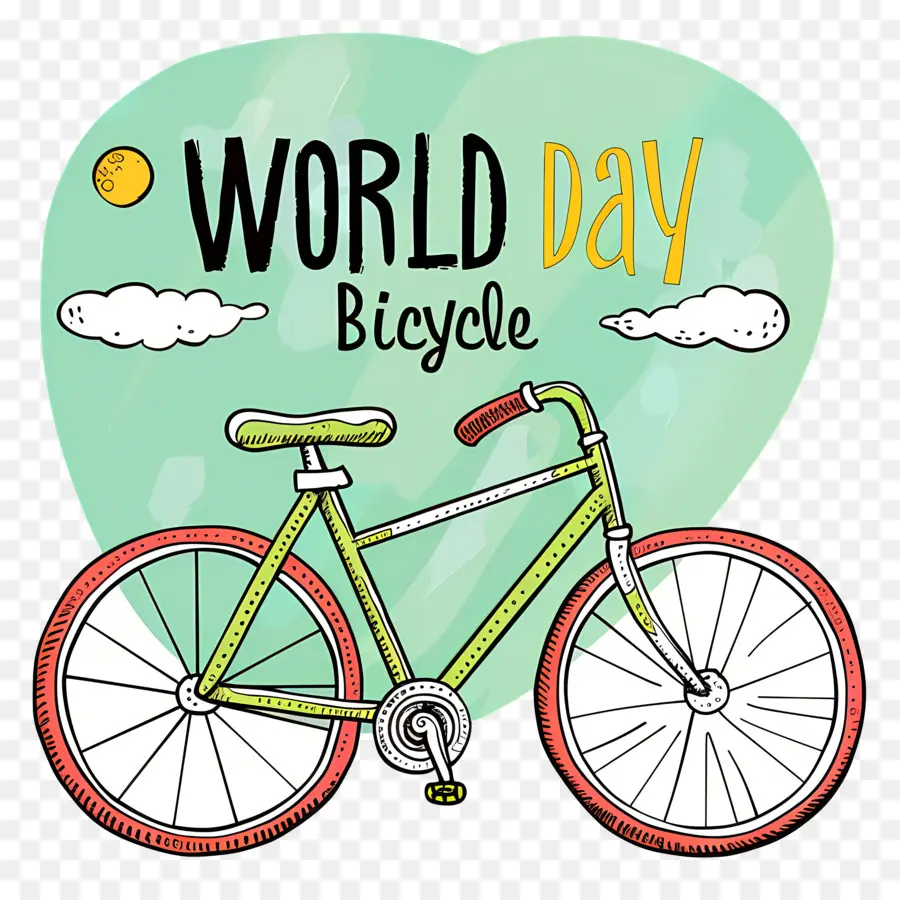 Всемирный день велосипеда，Велосипед PNG