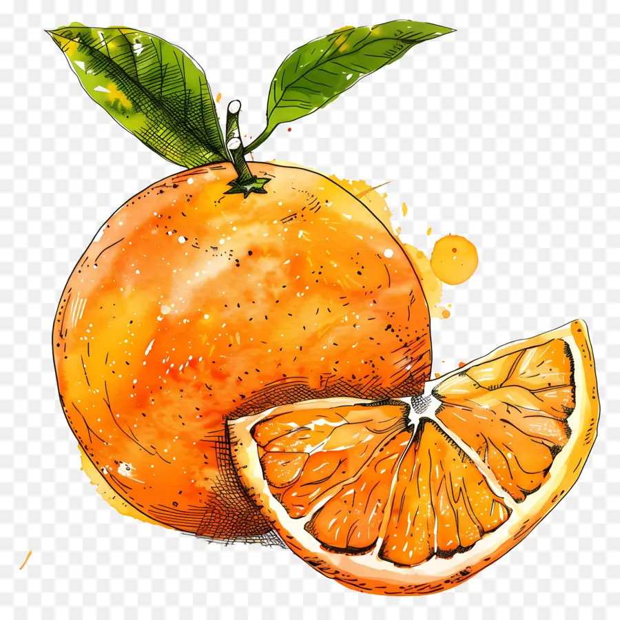 оранжевый плод，оранжевый PNG