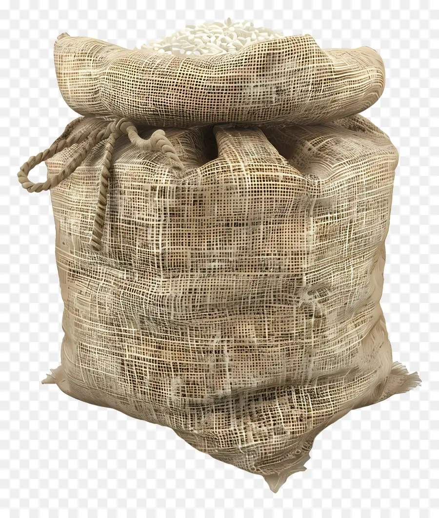 мешок риса，Джутовая веревка PNG