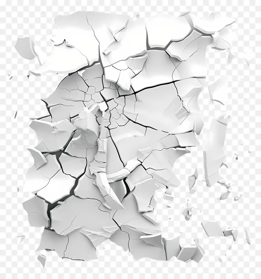 Сломанная стена，Разбитое Зеркало PNG