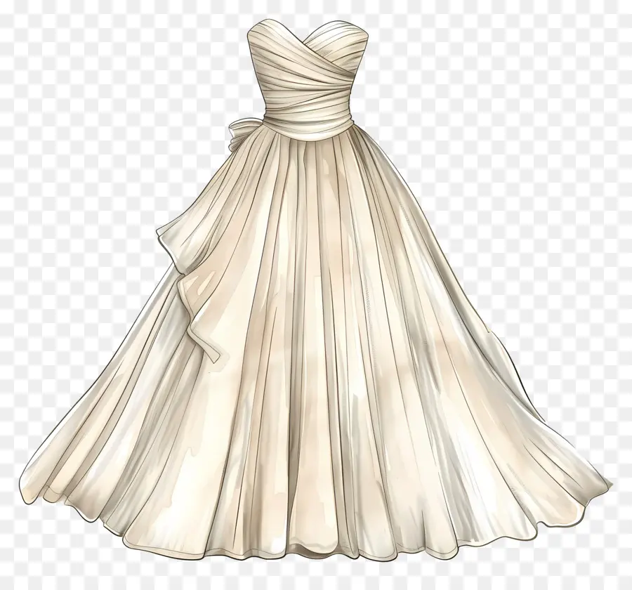 Свадебное платье вырезы，свадебное платье PNG