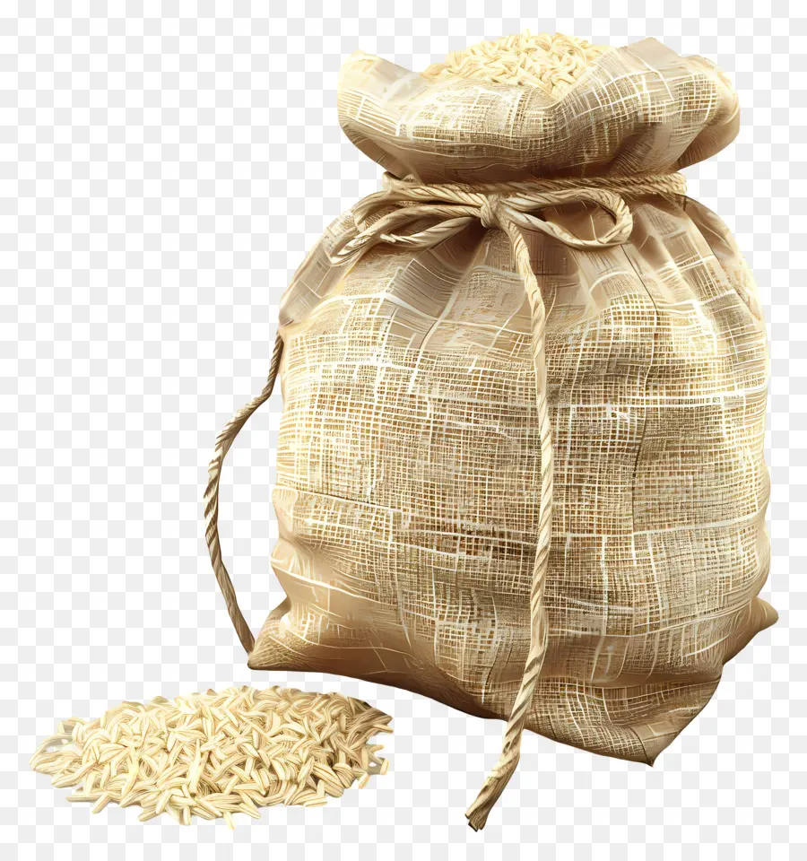 мешок риса，мешковина PNG