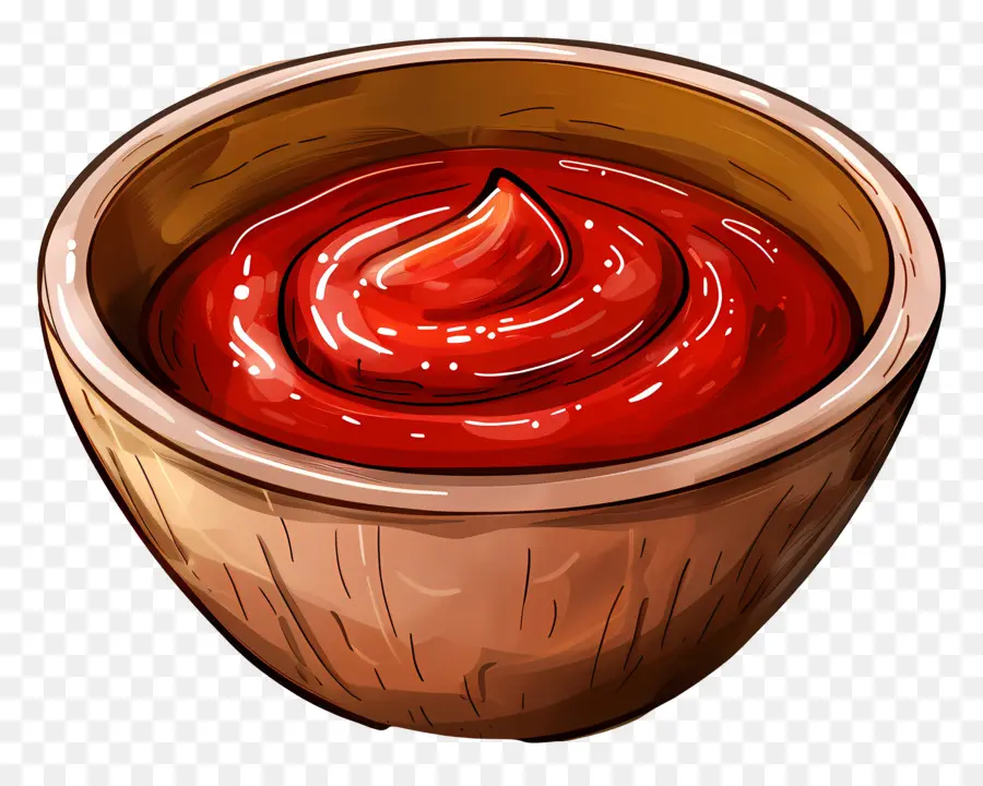 Миска томатный соус，Кетчуп PNG