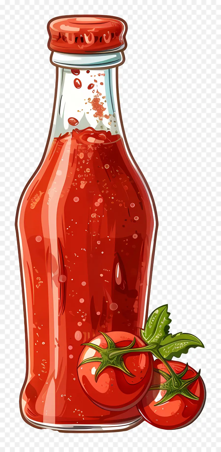 бутылка томатный соус，Томатный соус PNG