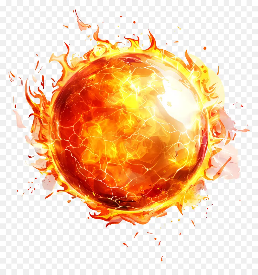 Fireball，Огонь PNG