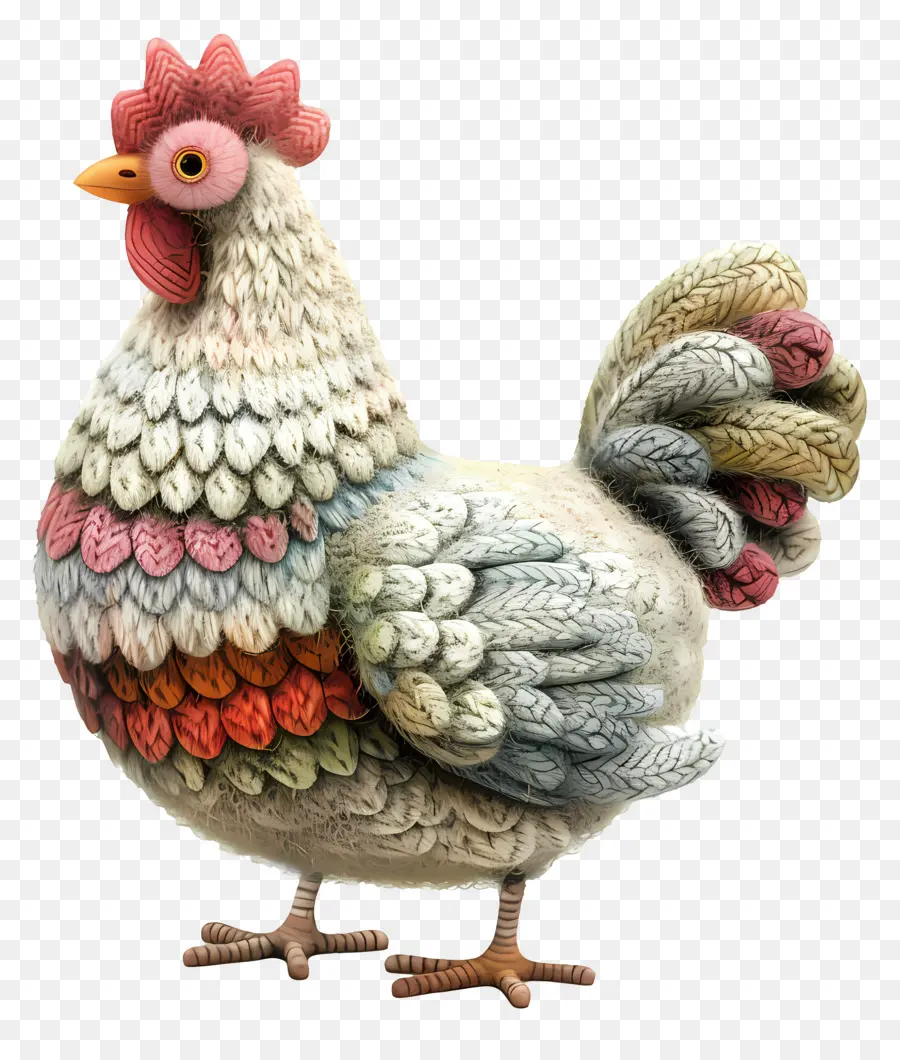Курочка，скульптура из курицы PNG