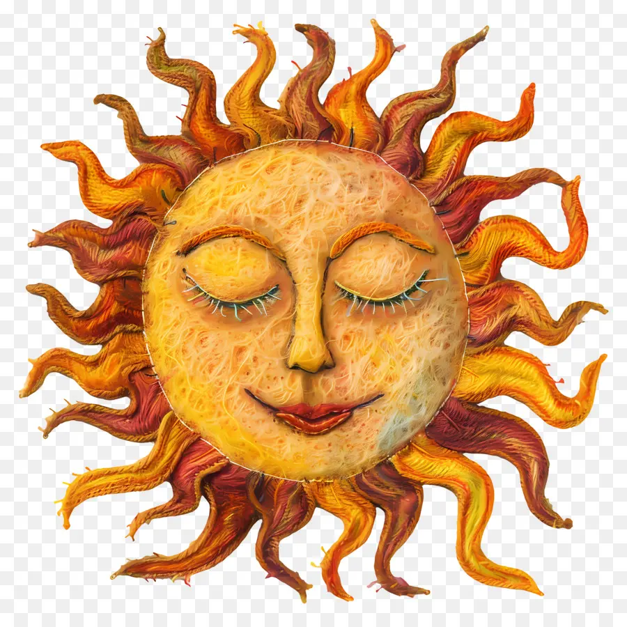 Солнце，удивленное солнце PNG