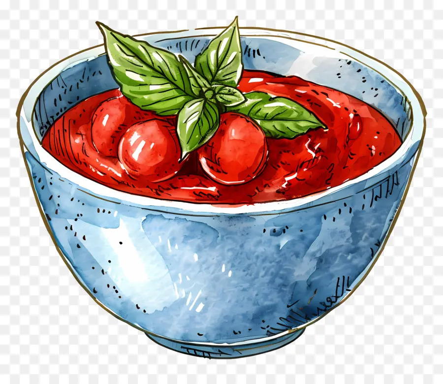 Миска томатный соус，Томатный соус PNG