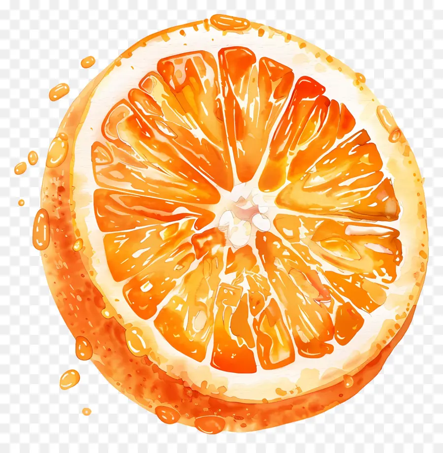 Нарезать апельсиновые фрукты，оранжевый PNG