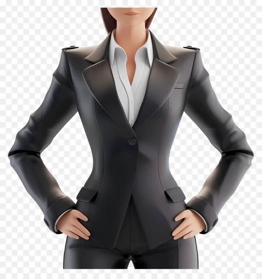 Женский костюм，бизнесвумен PNG