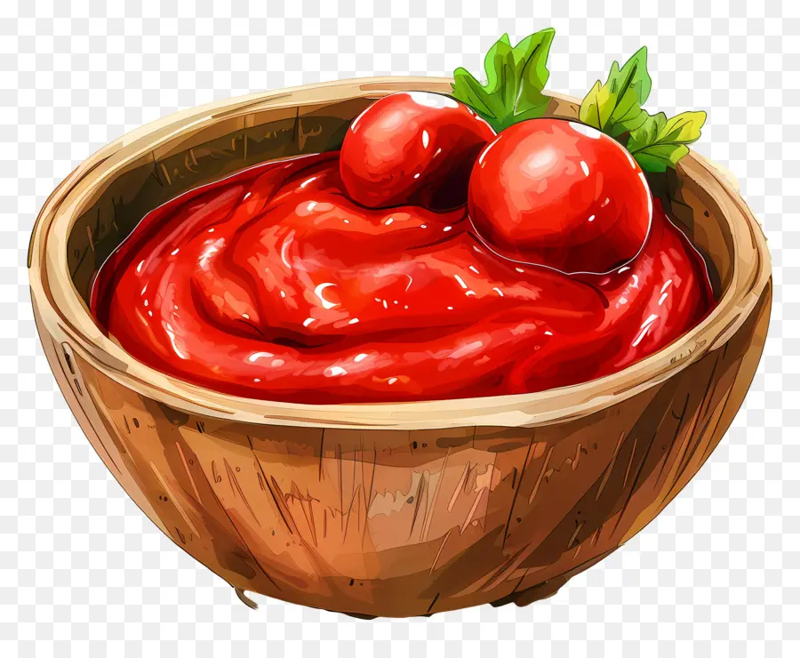Миска томатный соус，Томатный соус PNG