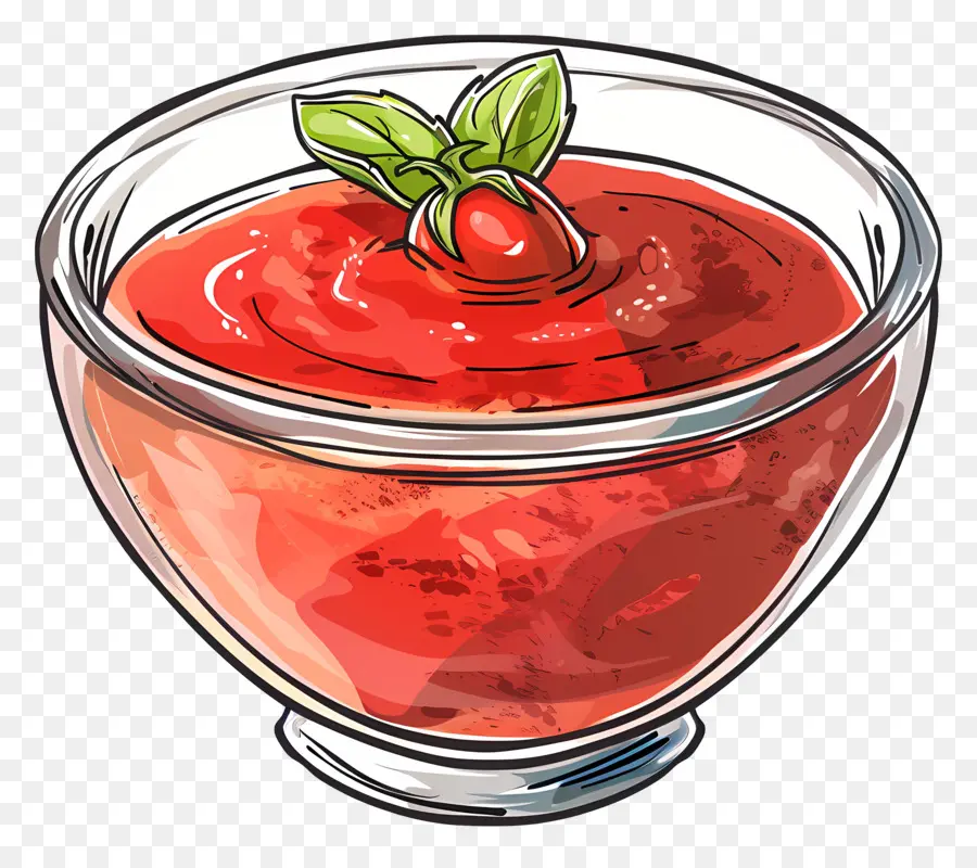 Миска томатный соус，Пудинг PNG
