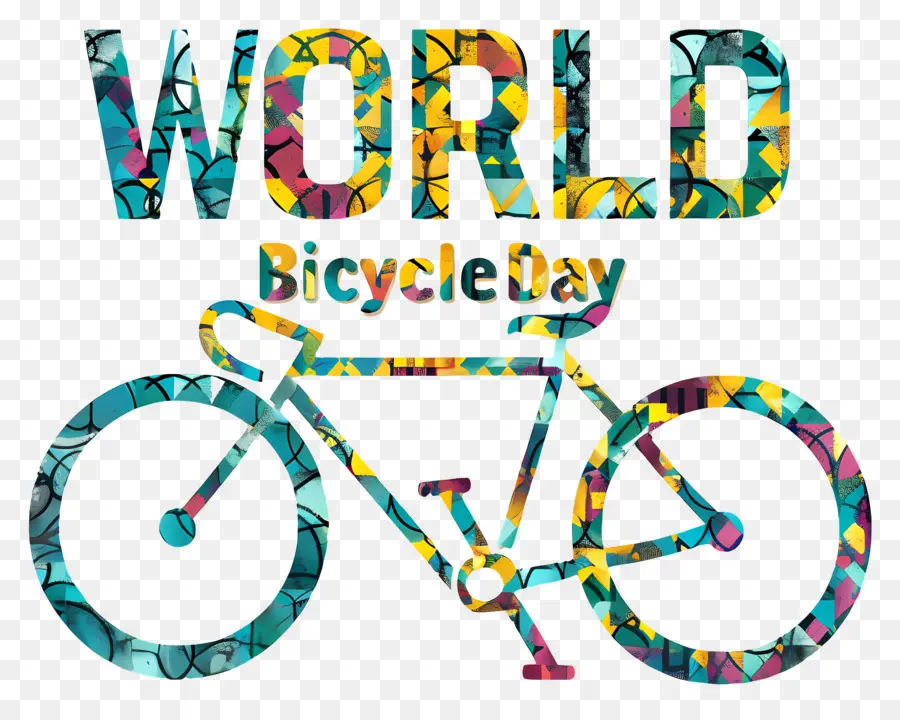 Всемирный день велосипеда，Всемирный велосипедный день PNG