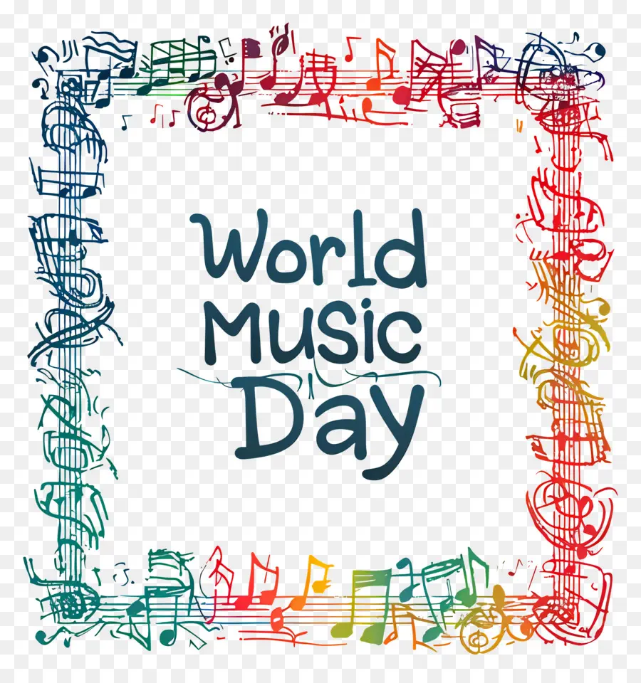 Всемирный день музыки，музыкальные символы PNG