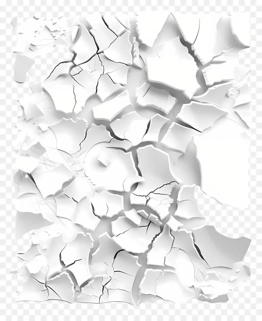 Сломанная стена，рваной бумаги PNG