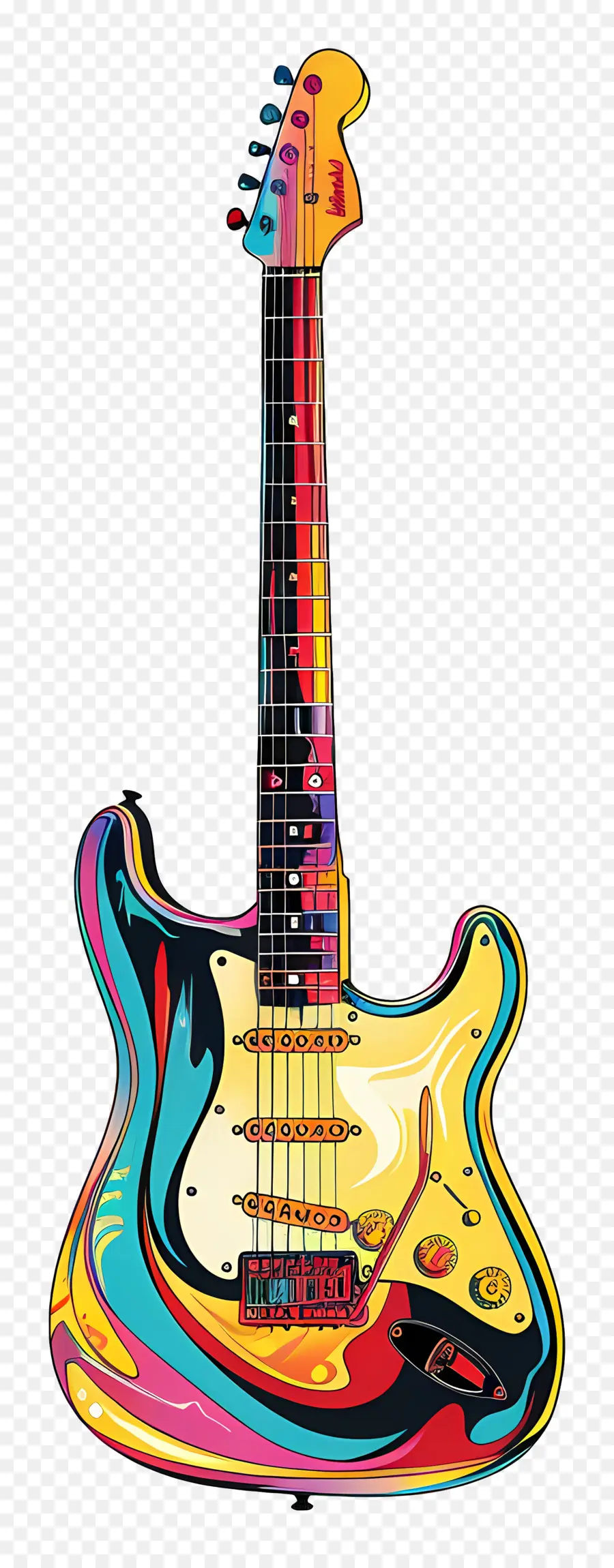 Электрическая гитара，Гитара PNG