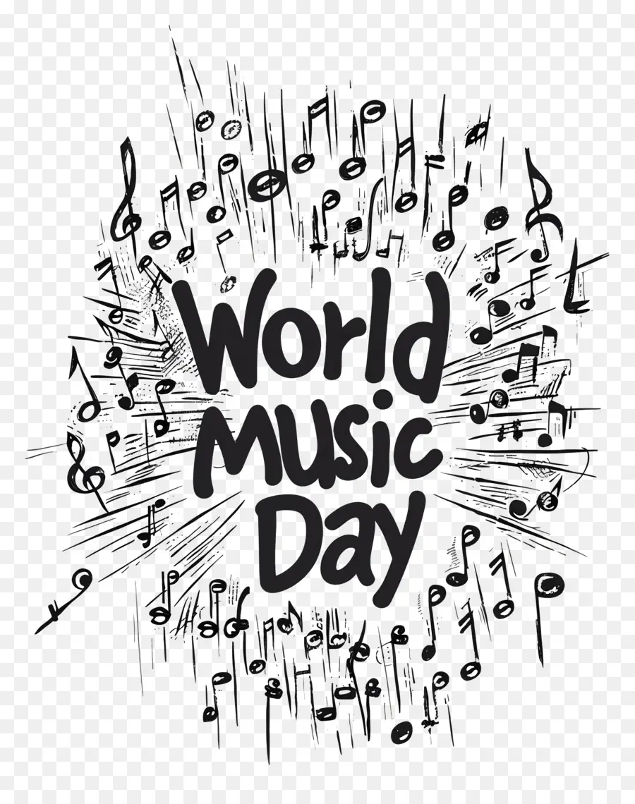 Всемирный день музыки，Музыкальные события PNG