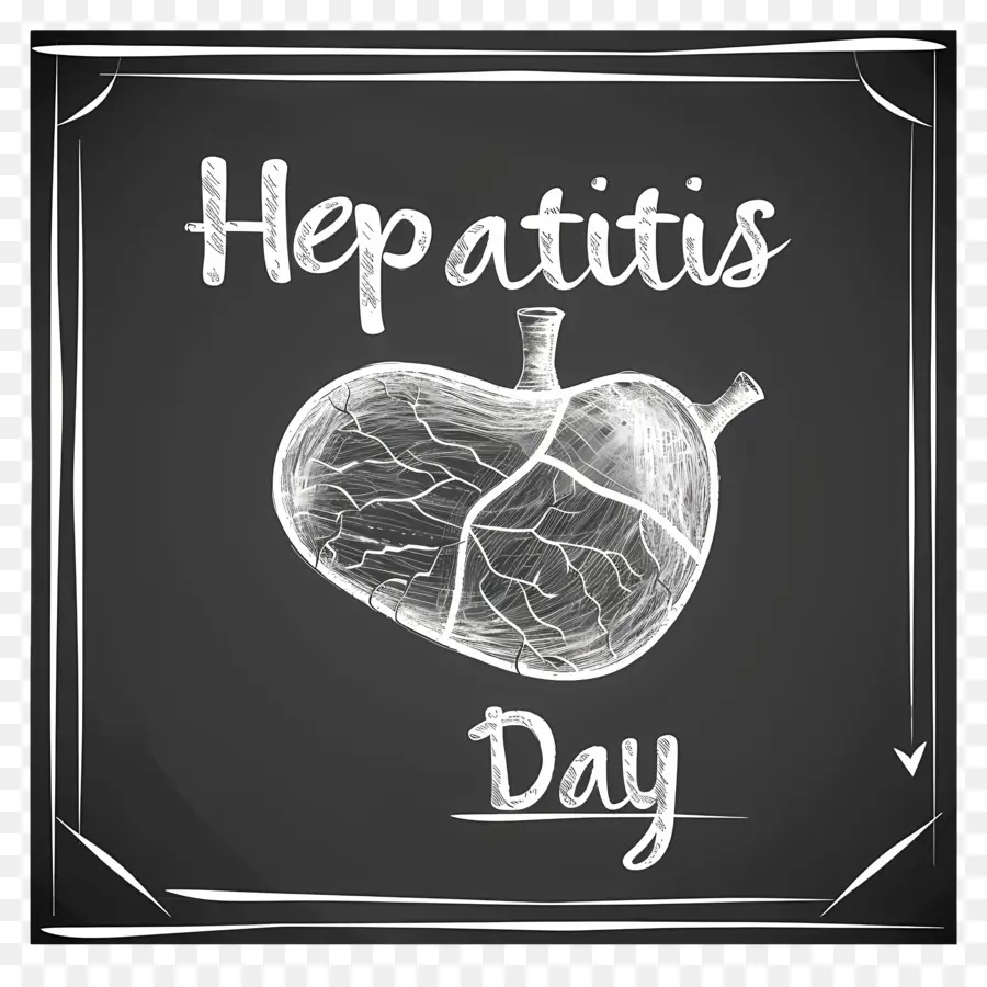 Всемирный день борьбы с гепатитом，сердце PNG