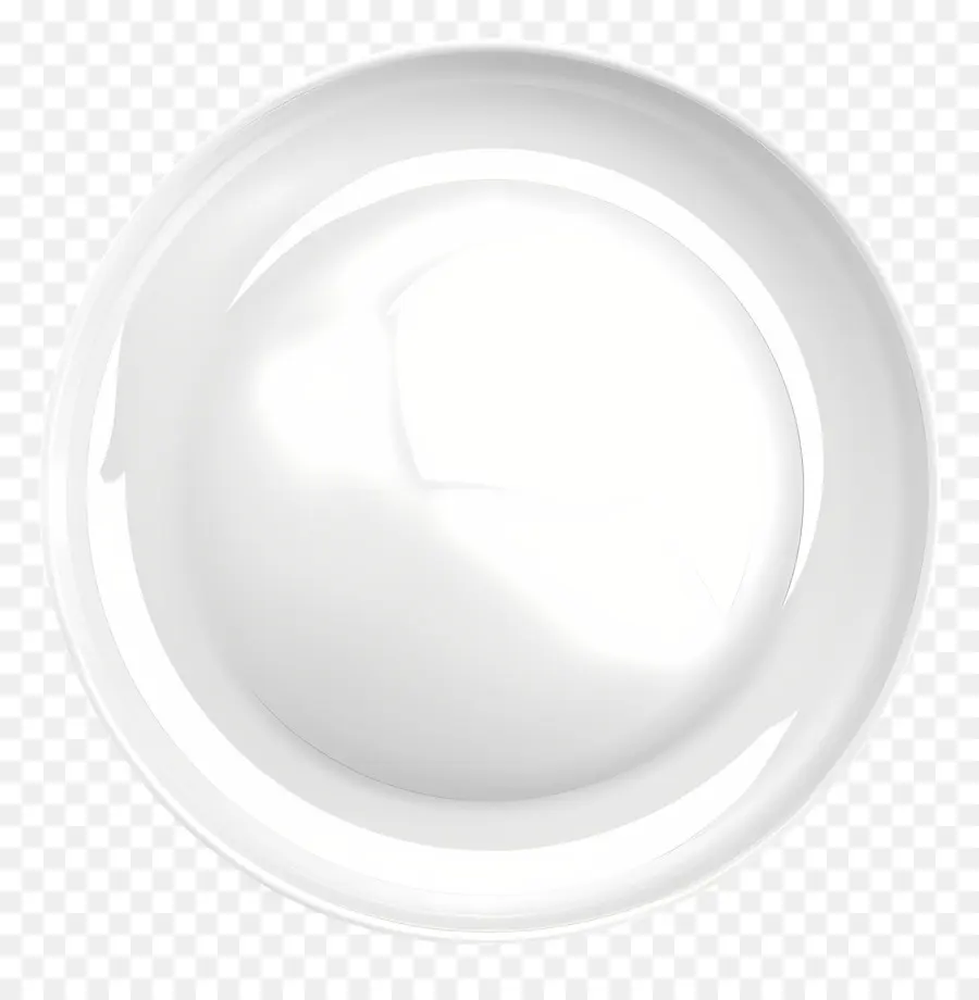 белая тарелка，простые белые пластины PNG