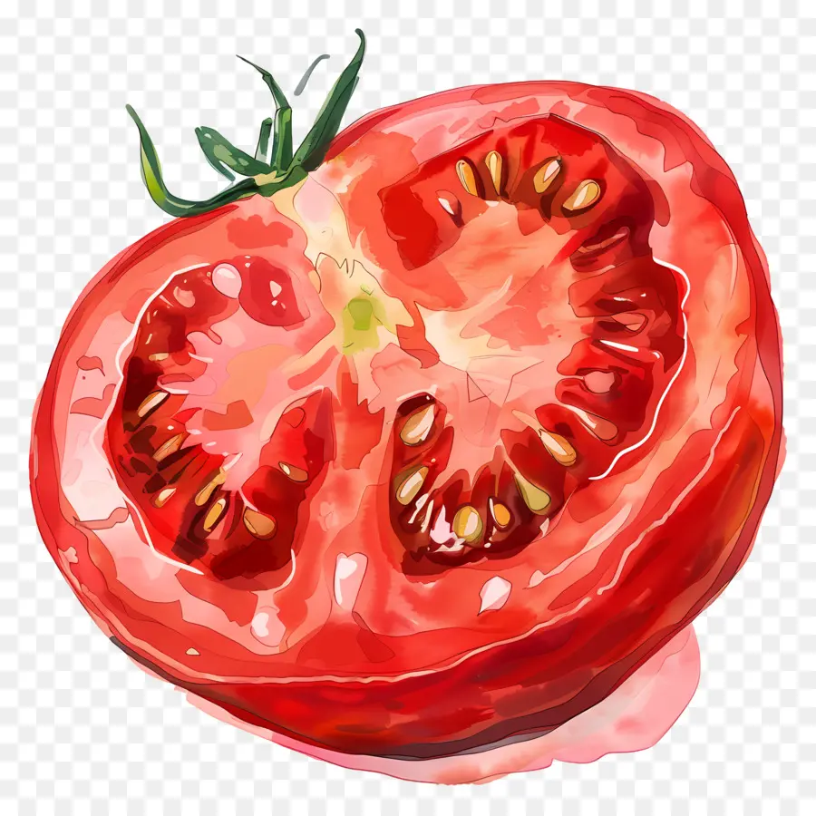 помидор нарезать，красный помидор PNG