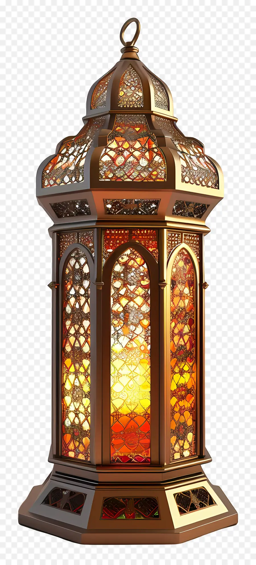 Рамадан Фонарь，Декоративный фонарь PNG
