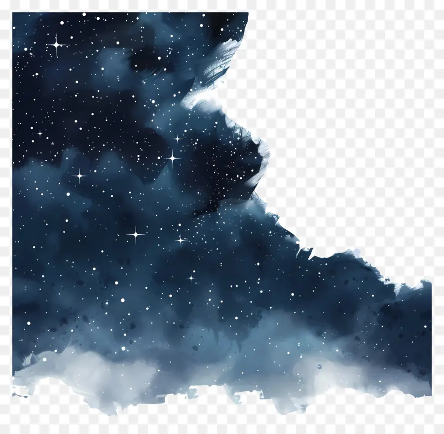 Ночное небо，Звезды PNG