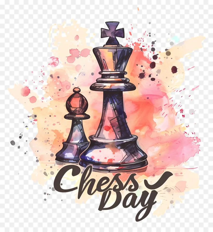 Мировой День шахматов，шахматы PNG