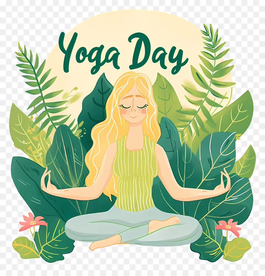 Международный день йоги，день йоги PNG