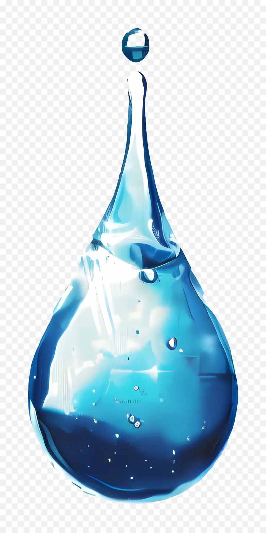 капли воды，стеклянная бутылка PNG