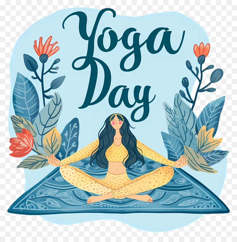 Международный день йоги，день йоги PNG