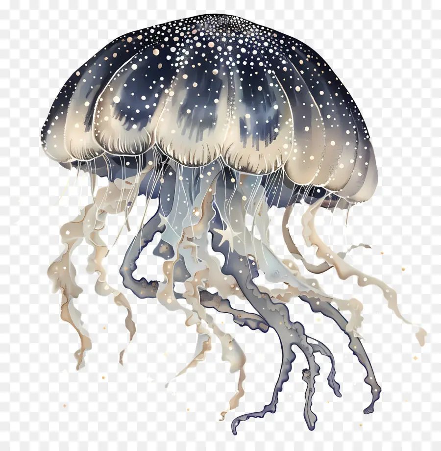 медузы，Ужающие клетки PNG
