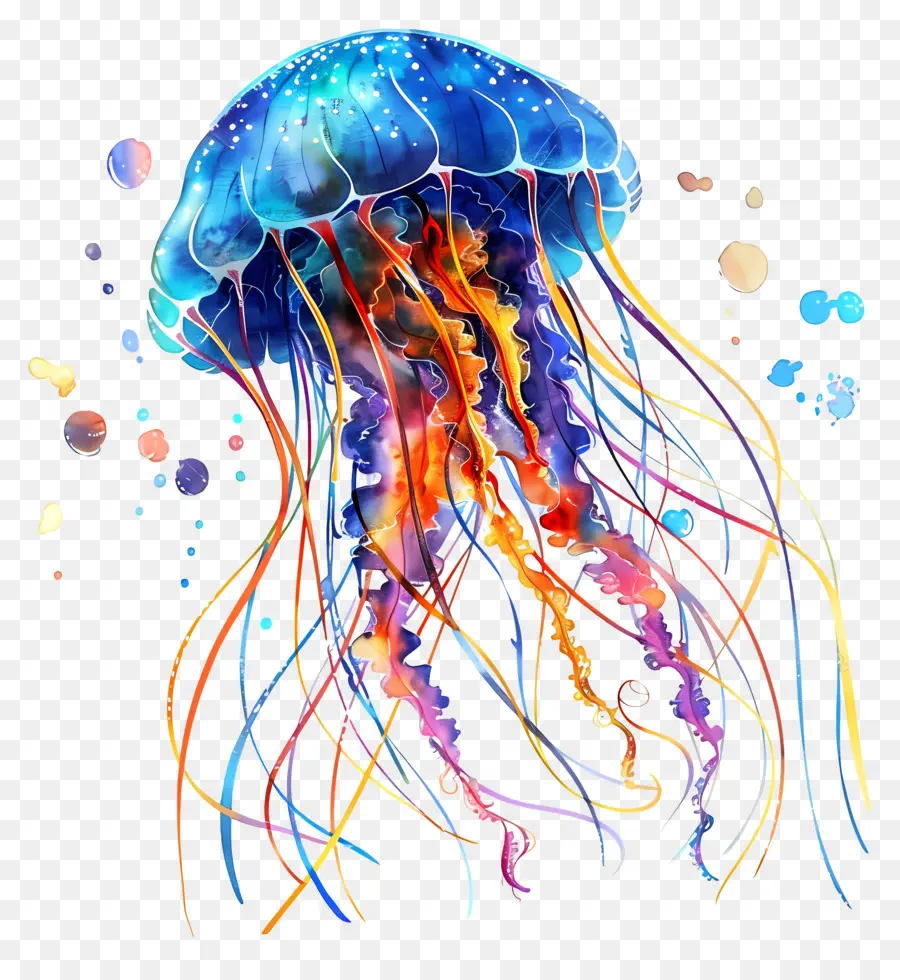 медузы，подводный PNG