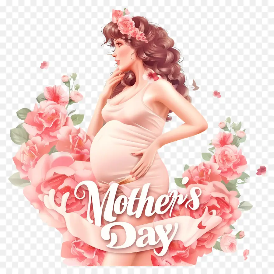 Mothers Day，беременность PNG
