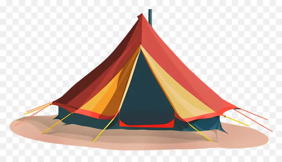 палатка，красочная палатка PNG