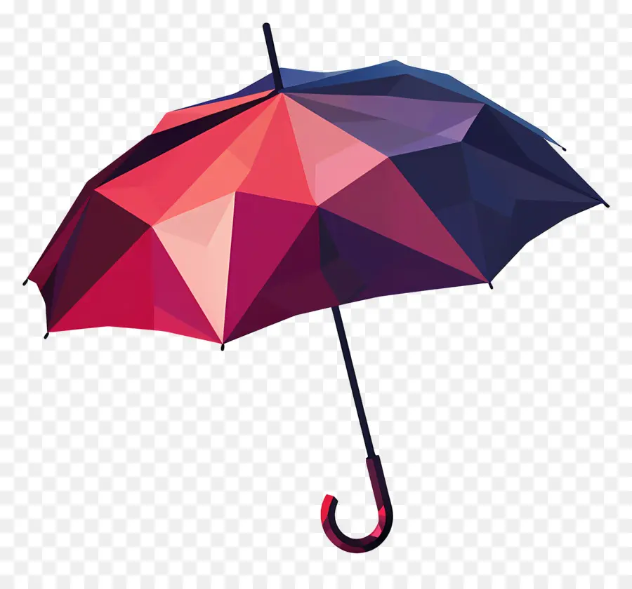 Зонтик，красный PNG