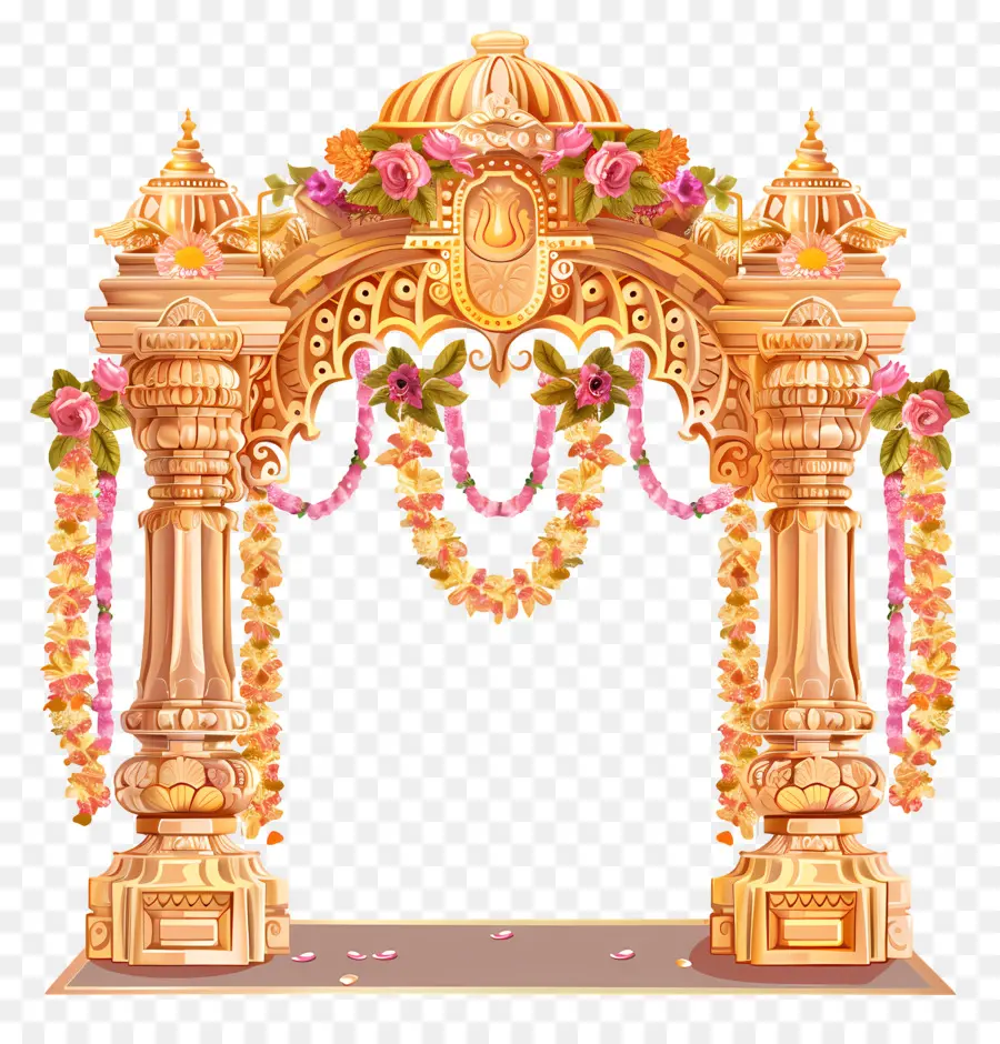 Индуистской свадьбы，Готическая архитектура PNG