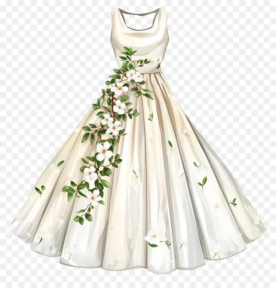белое свадебное платье，белое платье PNG