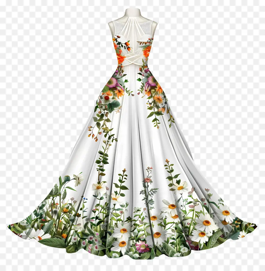 белое свадебное платье，белое платье PNG