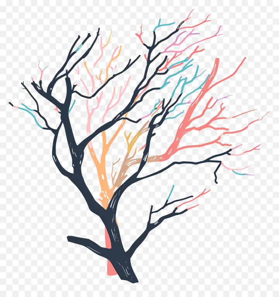ветка дерева，иллюстрация дерево PNG