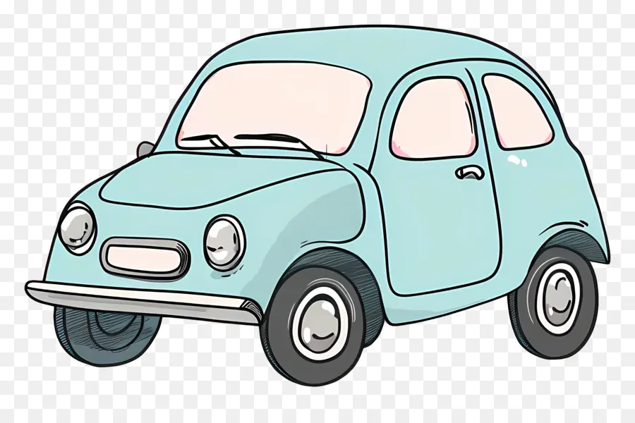 мультфильм автомобиль，синий автомобиль PNG