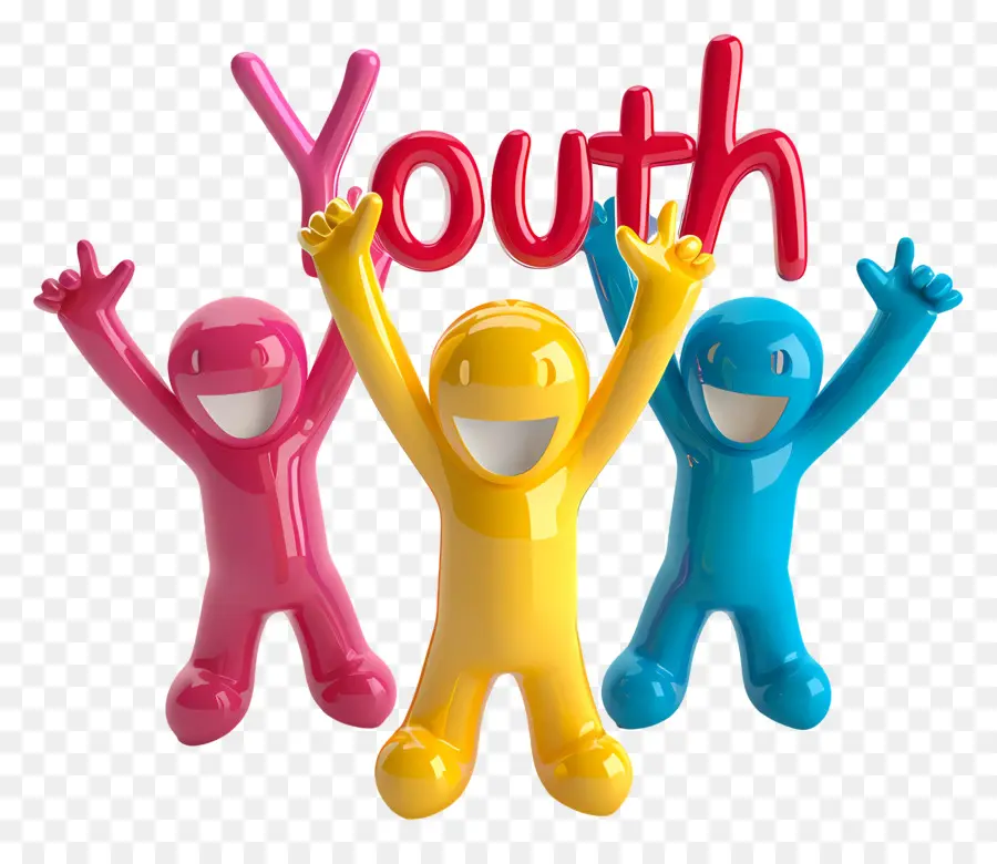 Международный День Молодежи，День молодежи PNG