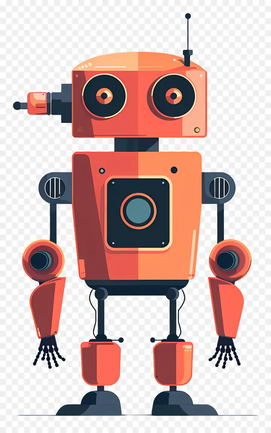 робот，робот мультфильм PNG