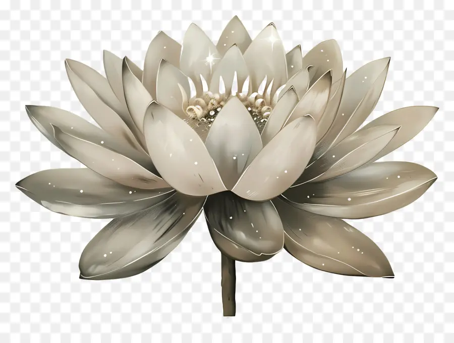 Цветок Лотоса，белый Лотос PNG