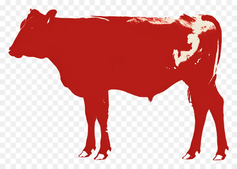 Говядина，красный корова PNG