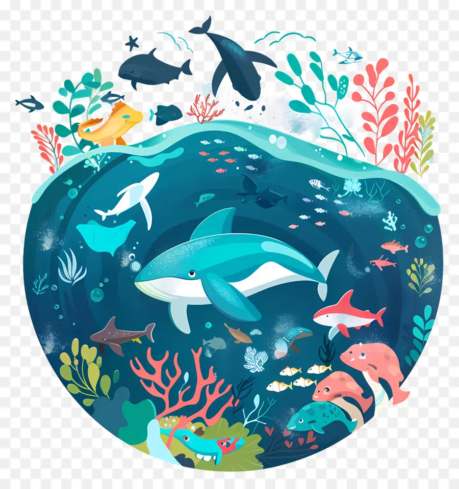 Всемирный день океанов，Дельфины PNG