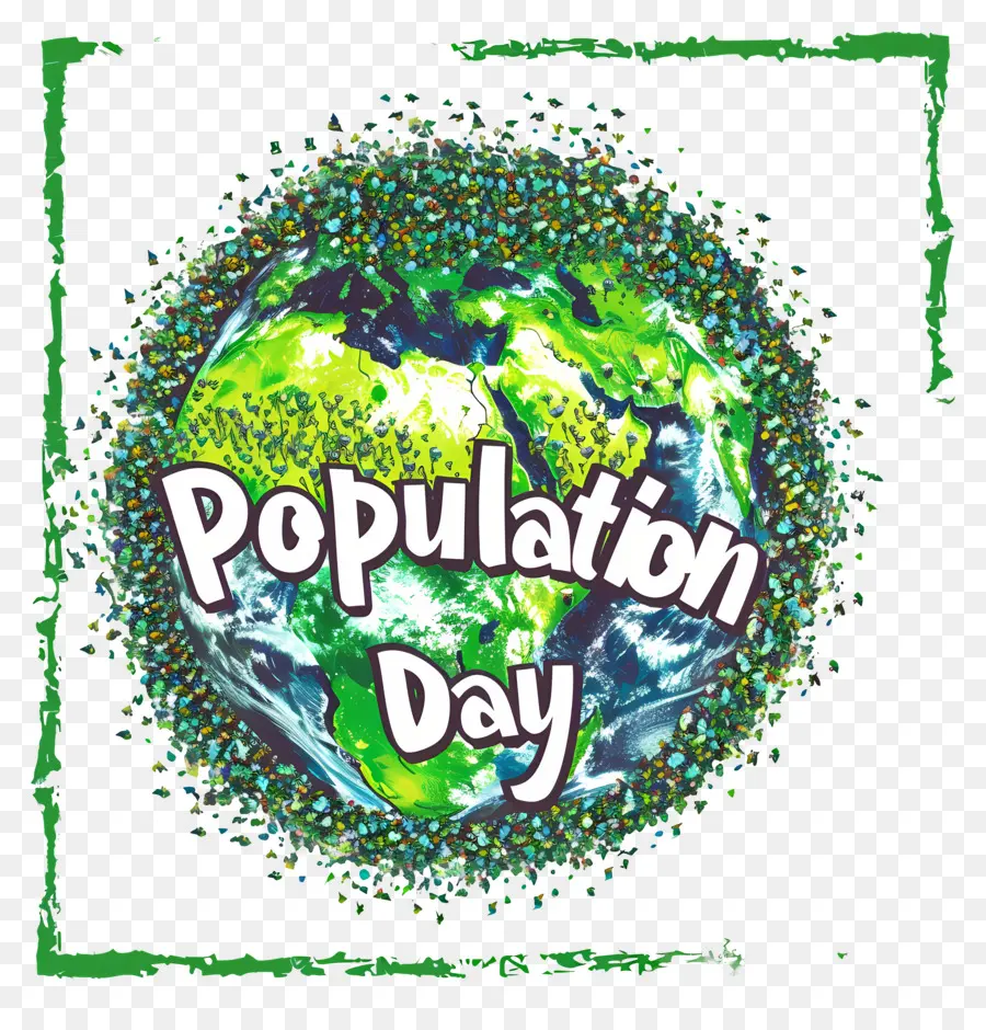 Всемирный день народонаселения，День Земли PNG